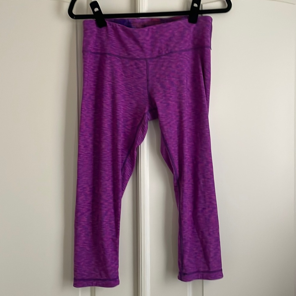 Reversible Purple and Pink Galaxy Leggings